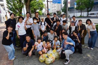 以前の「ひめじ夏のボランティア」参加者の画像