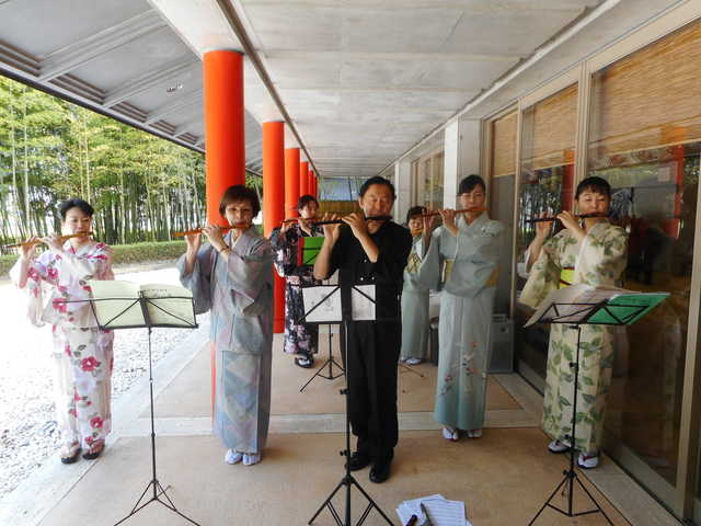 しの笛の調べ 雨の紫 恋文 愛 書写の里 美術工芸館コンサート イベント情報 しの笛 風の音 姫路市市民活動 ボランティアサポートセンター ひめじおん